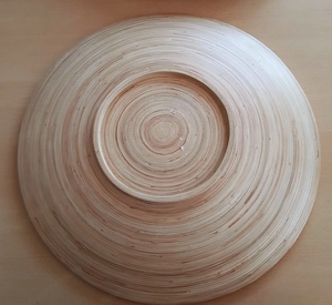 1 großer Bamusteller aus Indien, Dm. 44,5 cm, gebraucht Bild 4