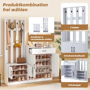Schuhschrank   Garderoben Set Bild 3