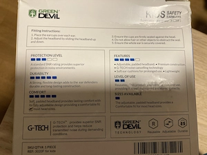 Ohrenschutz   Safety Esrmuffs  Unbenutzt Originalverpackt Bild 3