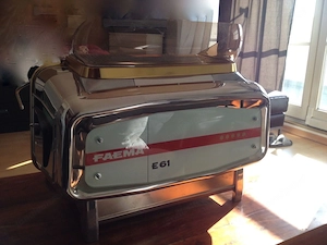 Faema e61 Legend Espressomaschine + Brita Filter Bild 5