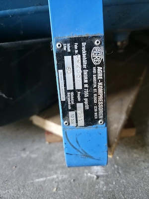 Agre Boss 6000 Druckluft Kompressor - in sehr gutem Zustand Bild 2