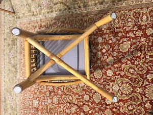 Rattan Esszimmerstühle Bild 3