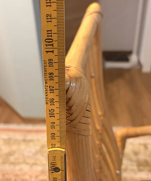 Rattan Esszimmerstühle Bild 7
