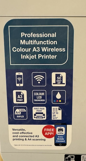 Brother Multifunktionsdrucker   Scanner Bild 5