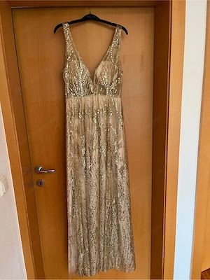 goldies Ballkleid ca. Größe 38 Originalpreis 500  Bild 4