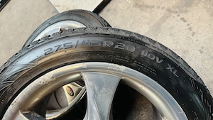 BBS 20 Zoll Porsche Cayenne 10J ET48 275 45 R20 Nokian Winter Bild 3