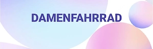 Damenfahrrad funktioniert