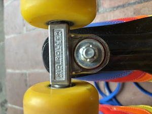 Rollschuhe  Rio Roller  original Retro. Größe 34, sehr gepflegter Zustand. Selbstabholung Feldkirch. Bild 3