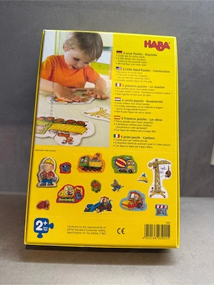 HABA 6 erste Puzzle - Baustelle Bild 2