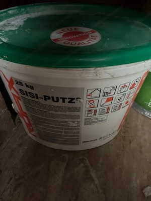 Restliche Baustoffe, Armierungsgewebe, Röfix Putzgrund, Verputz... Bild 6