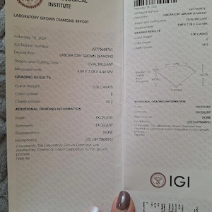 Lab diamantring  Bild 7
