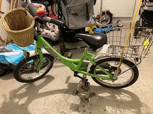 Puky, Fahrrad, grün