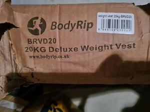 Gewichtsweste 20 kg - Neu! Bild 2