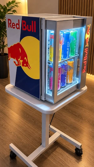 Red Bull Mini-Kühlschrank Bild 2