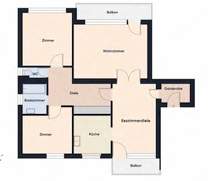 3,5 Zimmer Wohnung zu vermieten Bild 6
