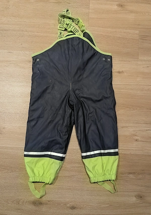 Matschhose gefüttert 98 104 Regenhose Kinderhose  Bild 2