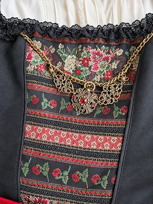 "Country Line" Dirndl Gr. 36   mit Schürze & passender Jacke Bild 4