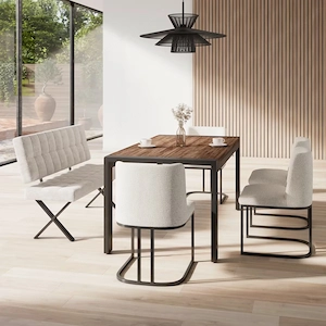 Sitzbank Esszimmer grau Bild 2