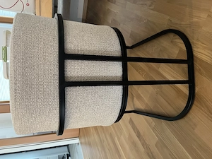 Sessel Esszimmer grau Bild 2