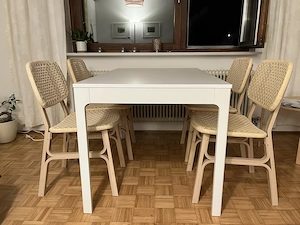 Esstisch ausziehbar Ikea EKEDALEN 120x80cm (ausgezogen 180x80cm) Bild 4