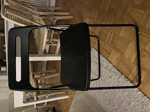 Klappstühle Ikea, schwarz