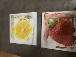 Küchen wand deko glasbilder Bild 2