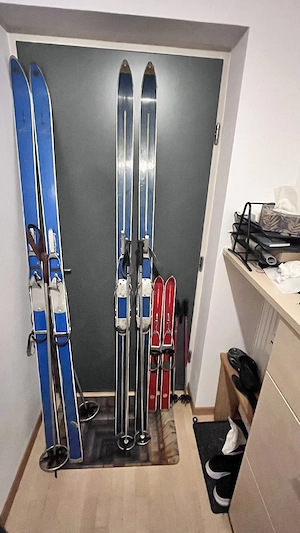 50ziger Jahre Ski Bild 5