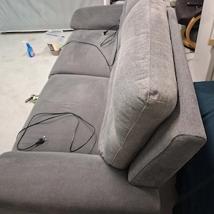 couch mit kopf fussteilbedienung Bild 3