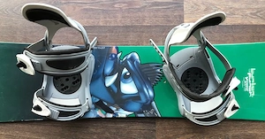 Snowbord BURTON 1,38 Meter mit Bildung Bild 3