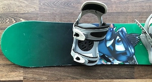 Snowbord BURTON 1,38 Meter mit Bildung Bild 2