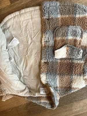 Teddy Plüsch Jacke ZARA in GR 152cm Bild 4
