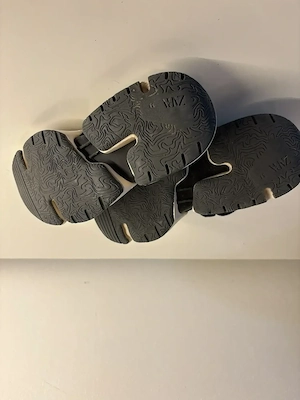 Stiefelette mit Stoffbezug in dunkelblau GR 33 Bild 5