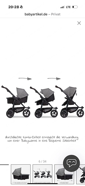 TFK kinderwagen  Bild 2