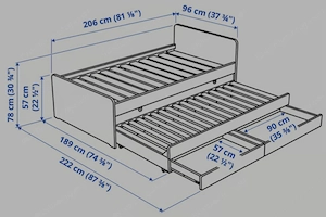 Verkaufe ein IKEA Bett Bild 5