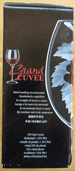 6 Grand Cuvée Weingläser   24 % Bleikristall   CALP Italien   3 Originalkartons Bild 3