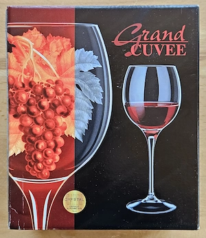 6 Grand Cuvée Weingläser   24 % Bleikristall   CALP Italien   3 Originalkartons Bild 2