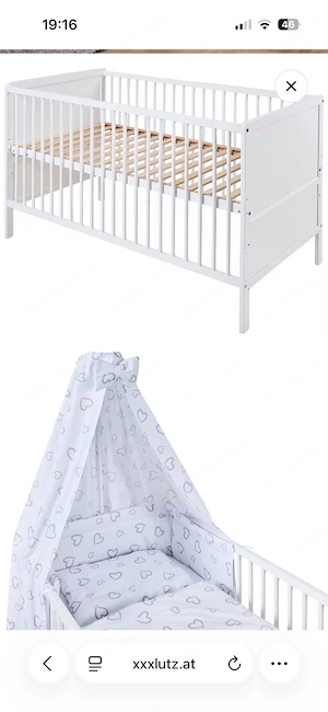 Babybett gebraucht Bild 2
