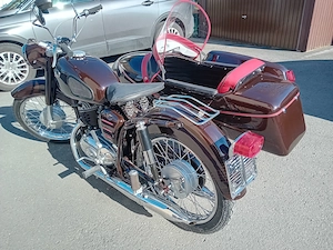 Pannonia T5 mit Duna Beiwagen Bild 2