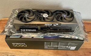 MSI GeForce RTX 5090 Gaming Trio OC Grafikkarte Siehe Beschreibung Bild 3