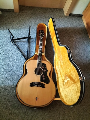 Ibanez-Gitarre mit Koffer u Ständer  Bild 2
