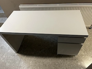 Schreibtisch Ikea weiß Bild 2
