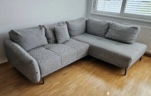 Graues Ecksofa Bild 2
