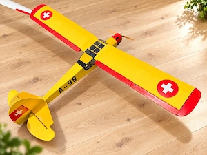 Flugzeug Hochdecker Elektrisch Bild 2