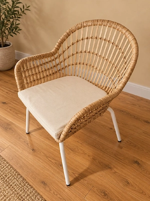 Rattan Stuhl Neu