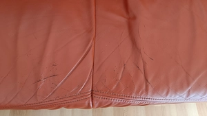 3er Couch echtes Leder Bild 2