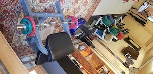   Komplette Home-Gym-Ausstattung   Fitnessgeräte, Hanteln, Gewichte & Zubehör Bild 5