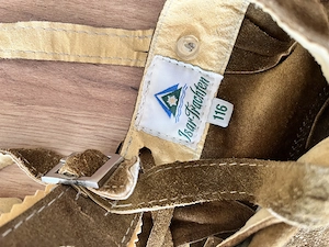 Kinder Lederhose 116 Bild 2