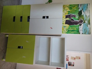 IKEA_Kindermöbel; zwei Kästen