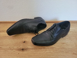 Anzug-Schuhe Schwarz Bild 3