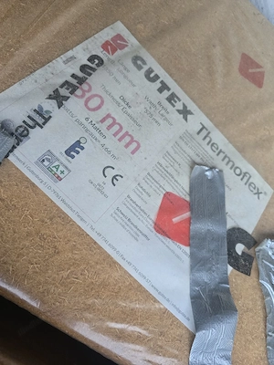 Gutex 80mm Thermoflex Isolierung Holzfaser Bild 2